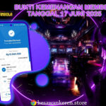 BUKTI KEMENANGAN MEMBER TANGGAL 17 JUNI 2025