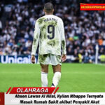 Kylian Mbappe Ternyata Masuk Rumah Sakit akibat Penyakit Akut