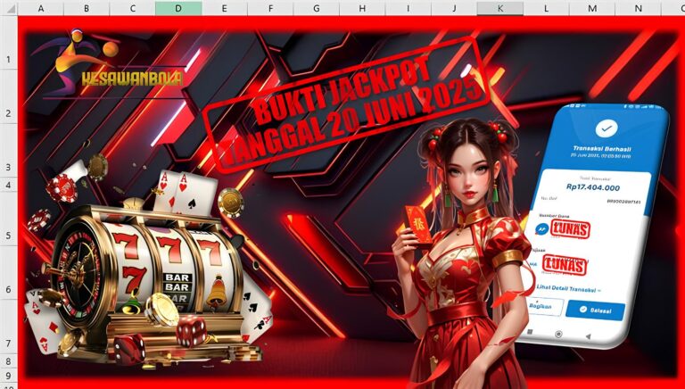 BUKTI KEMENANGAN MEMBER TANGGAL 20 JUNI 2025
