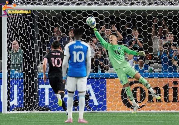Panenka Messi Gagal, Inter Miami Tersungkur di Markas Charlotte